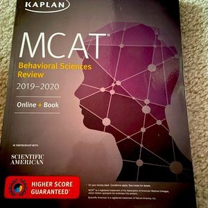 Kaplan MCAT Behavioral Sciences Book 2020
